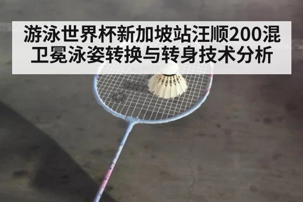 游泳世界杯新加坡站汪顺200混卫冕泳姿转换与转身技术分析